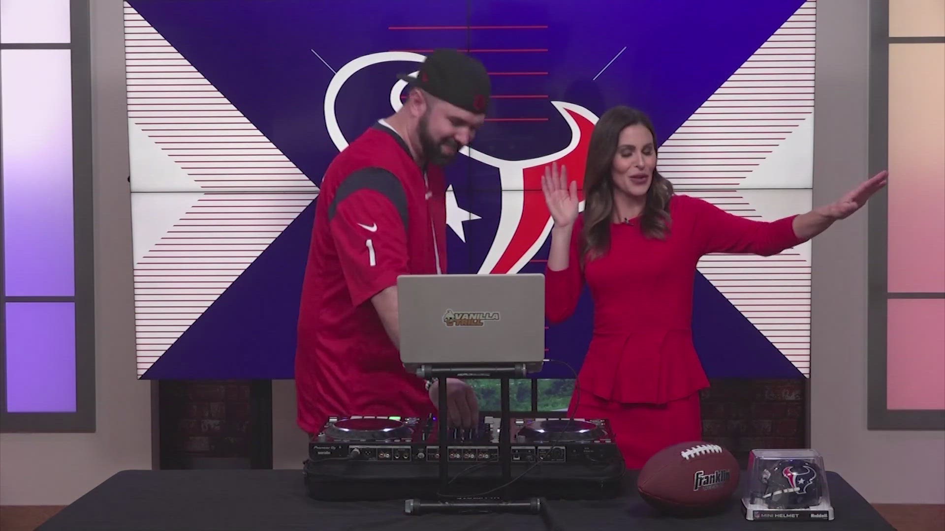 Meet Vanilla Trill: He's the DJ who hypes up the crowd at Texans games!