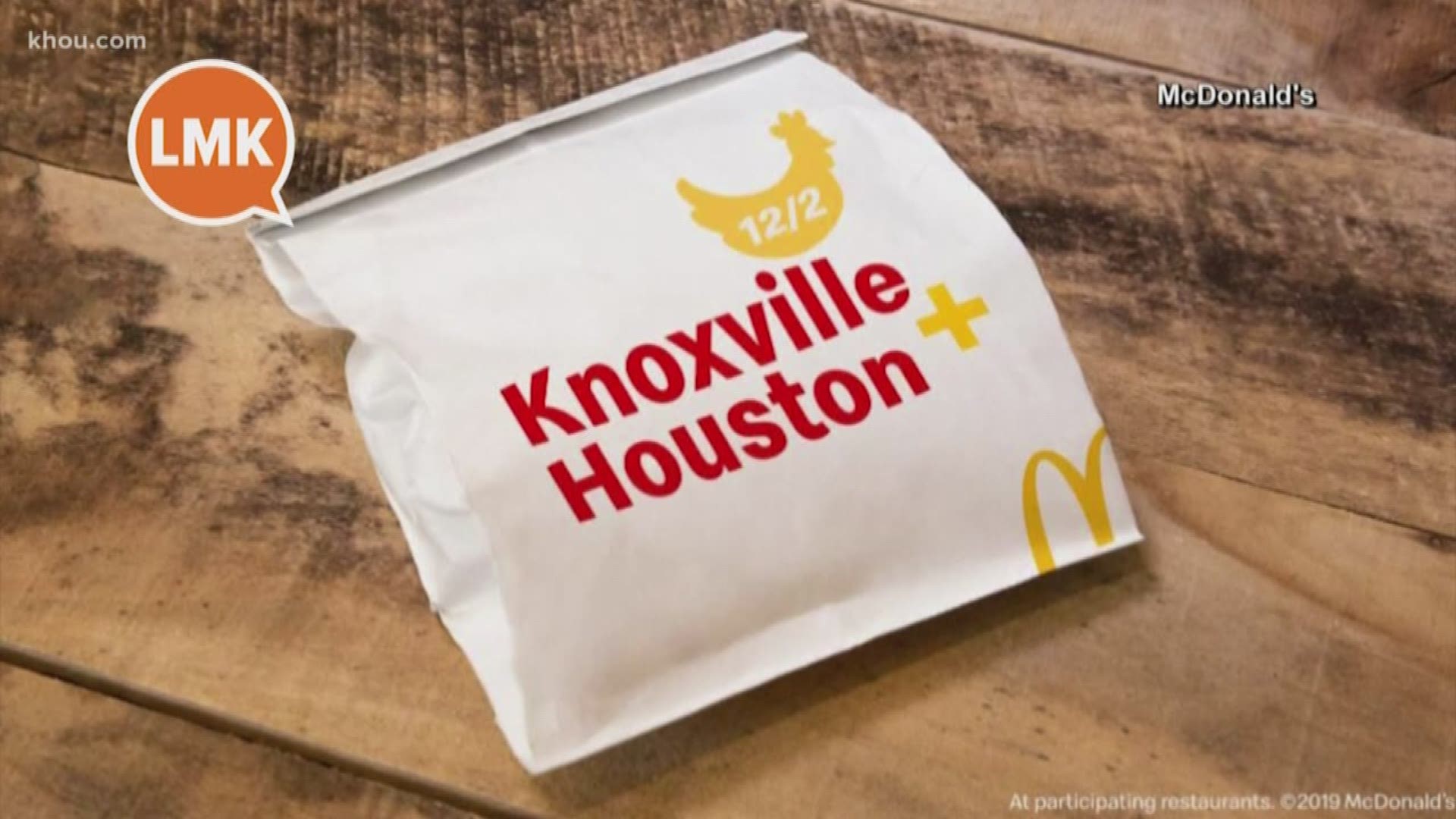 There's a new entry into the chicken sandwich wars, and right now, Houston is one of the only places you can get it!