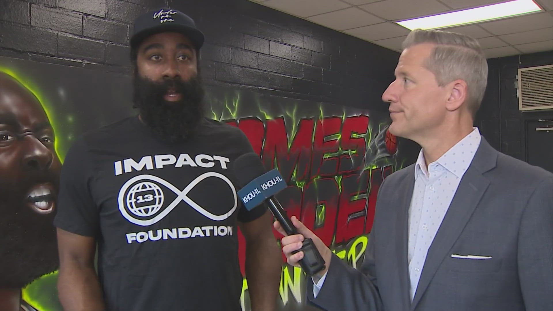 KHOU 11's Jason Bristol talked to the Beard, who was fresh off a trip to China.