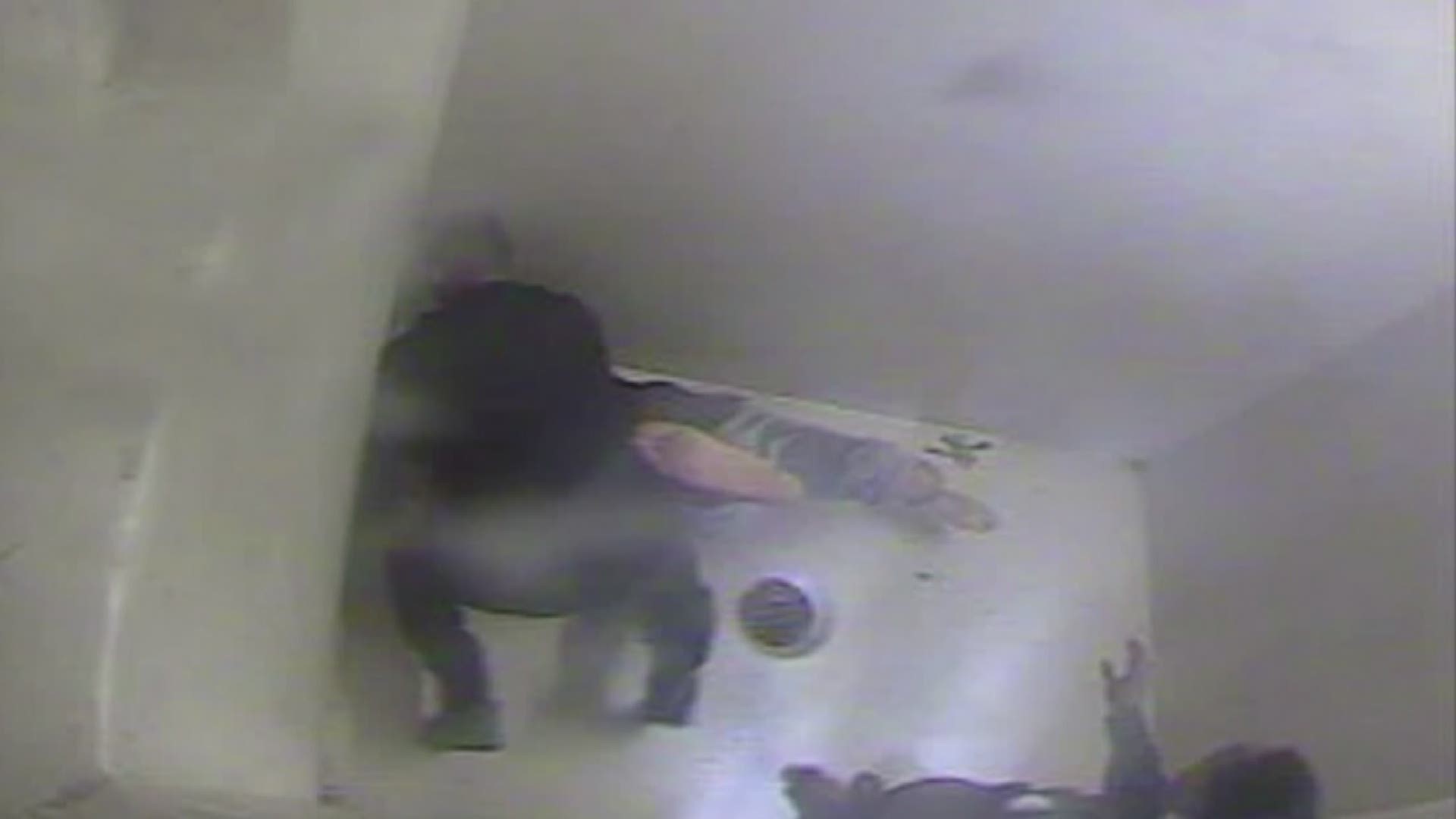 Lawsuit filed after video shows jailer beating cuffed inmate | khou.com