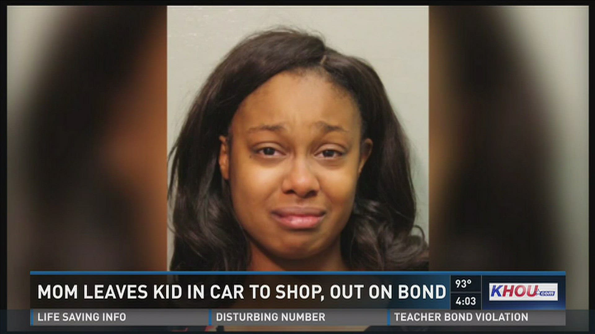 Houston mom arrested for leaving child in car outside Walmart | khou.com