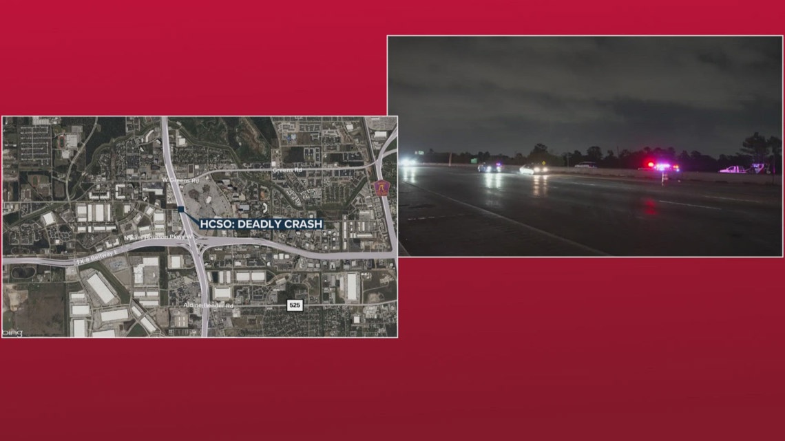 Man killed crossing I-45 in north Houston, struck by vehicles | khou.com