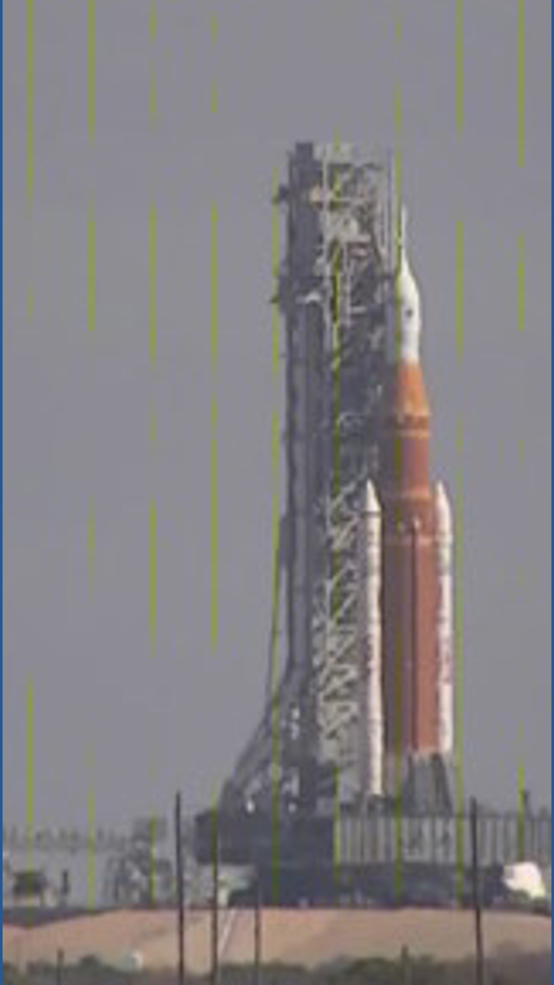 NASA rolls out Artemis 2 moon rocket to Kennedy Space Center launch pad ...