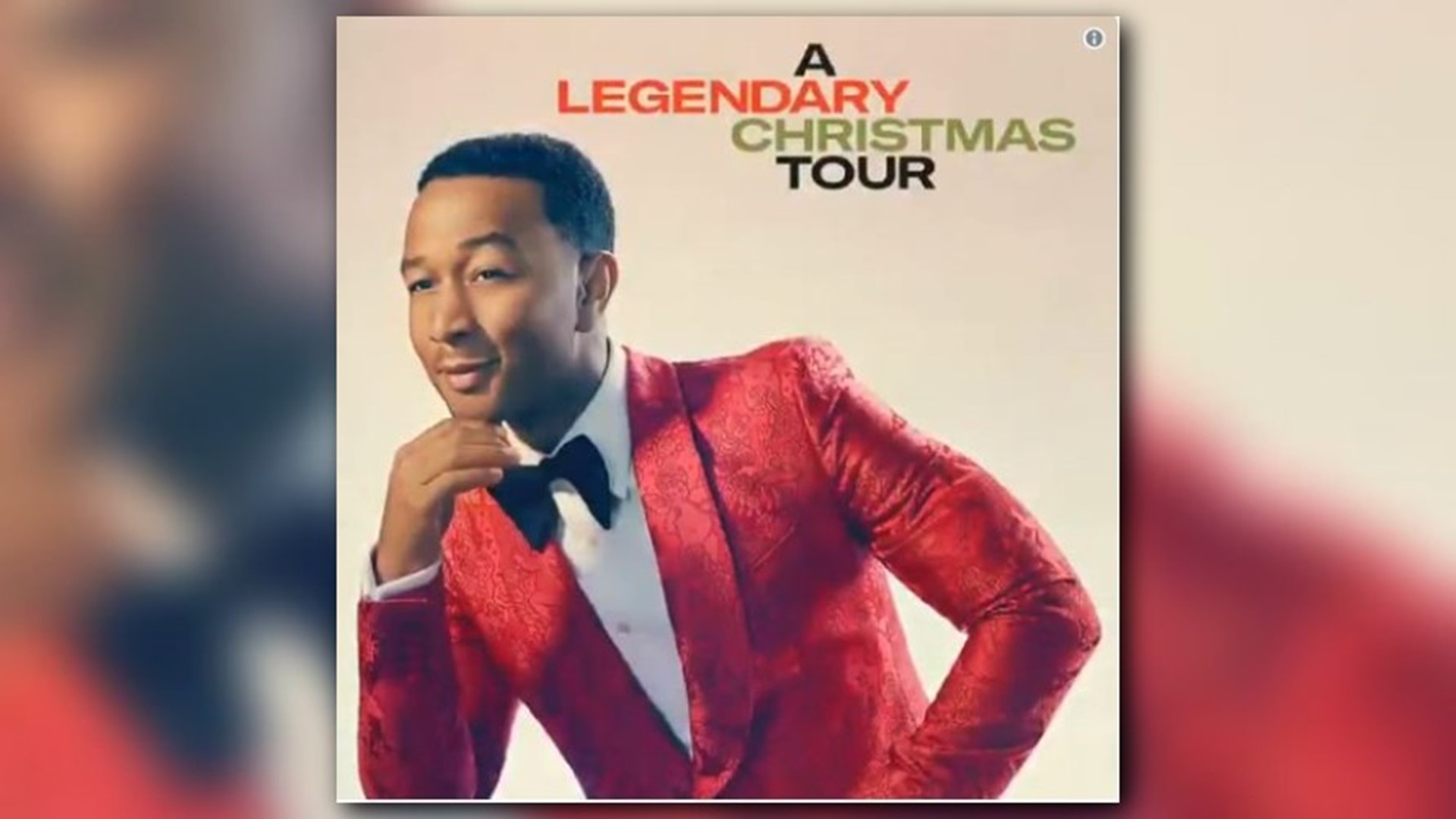 John Legend to release 'A Legendary Christmas' album