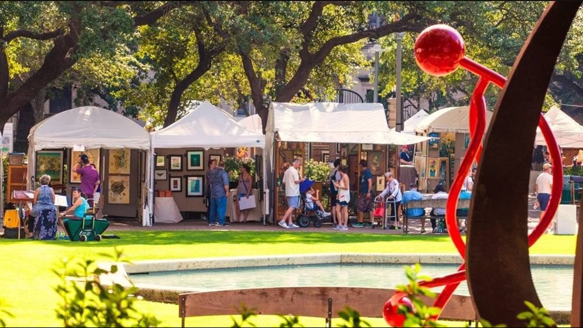 Bayou City Arts Festival and Italian Festival kick off downtown this
