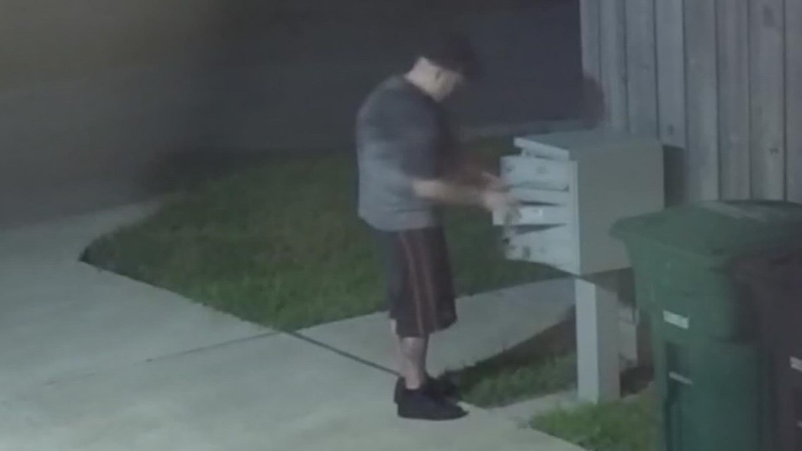 Pencuri menargetkan kotak surat komunitas di seluruh wilayah Houston