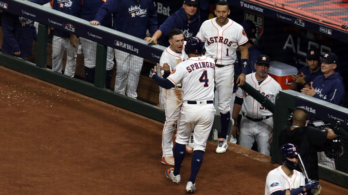 Red Sox vs. Astros ALCS Game 3: Tony Kemp makes leaping catch at left-field  wall, leaves Mookie Betts and Co. stunned 