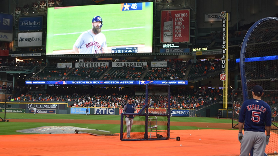 Fan interferes on possible Altuve HR in Astros 8-6 ALCS loss