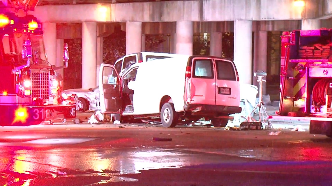 Road rage suspected in deadly 3-vehicle crash along North Freeway ...