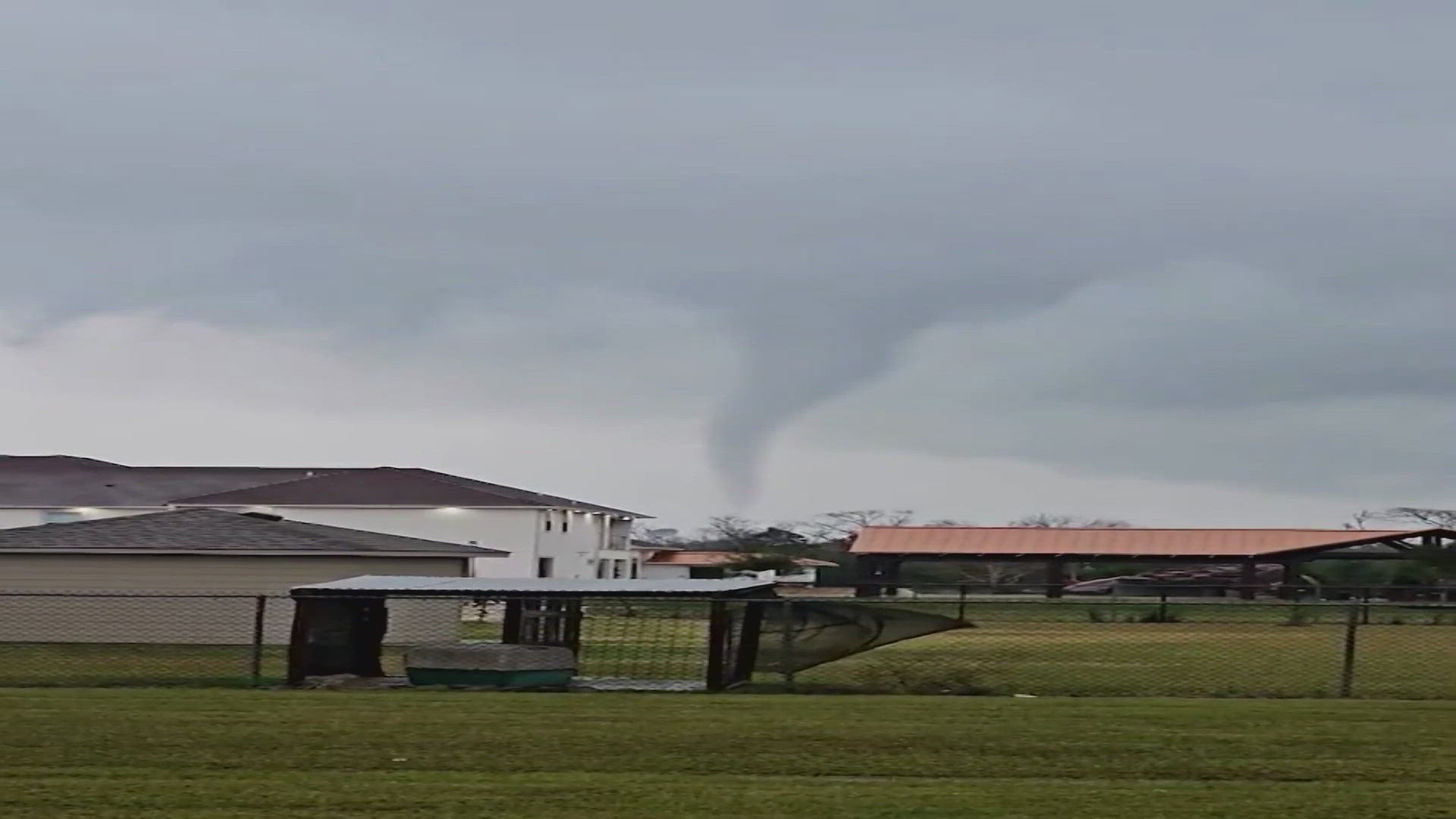 Wharton, Texas tornado Viewer photos, videos show funnel cloud
