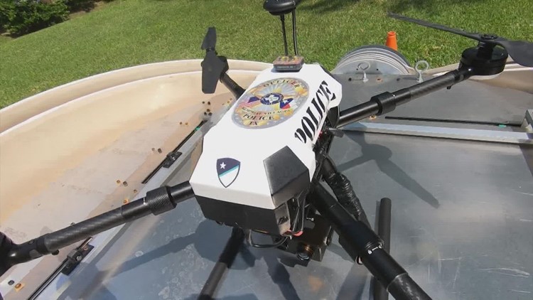 Drones being tested out to help Houston-area law enforcement fight crime