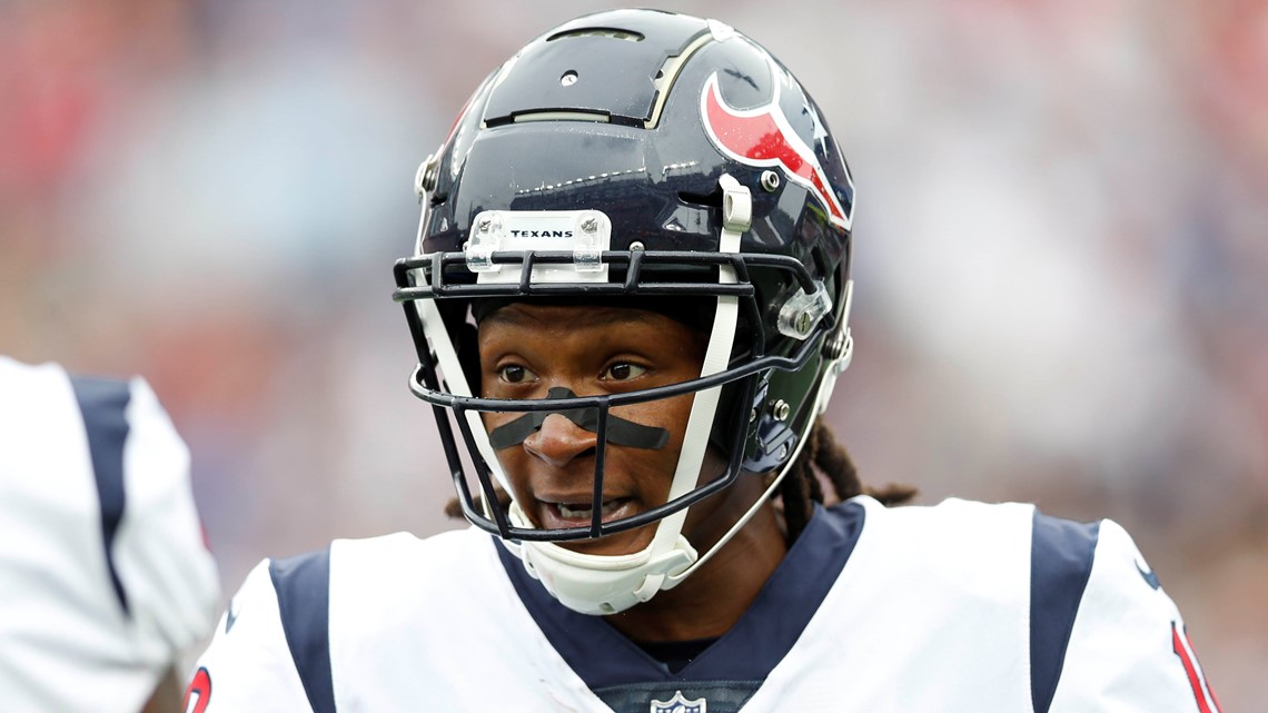 NFL on ESPN - DeAndre Hopkins' pregame outfit is: ______ (via Houston Texans)