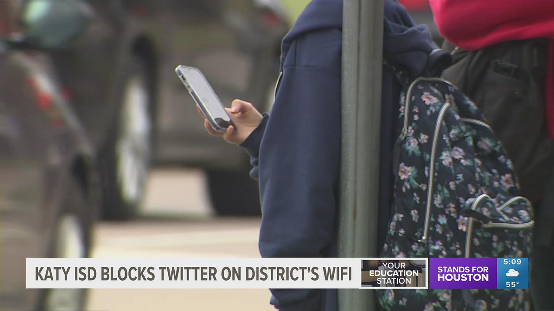 This change comes after the district said students were able to access inappropriate websites through Twitter.