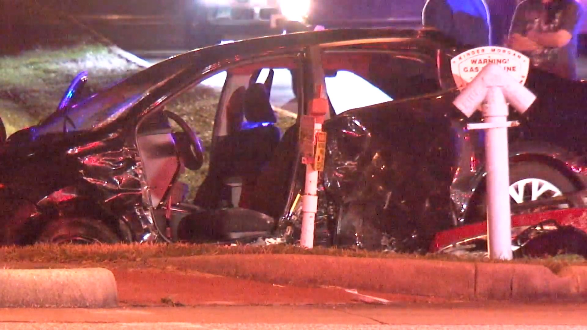 Photos: Driver dies in 2-vehicle crash on Highway 6 | khou.com