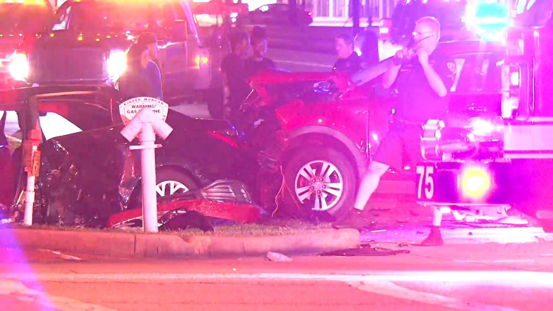 Photos: Driver dies in 2-vehicle crash on Highway 6 | khou.com