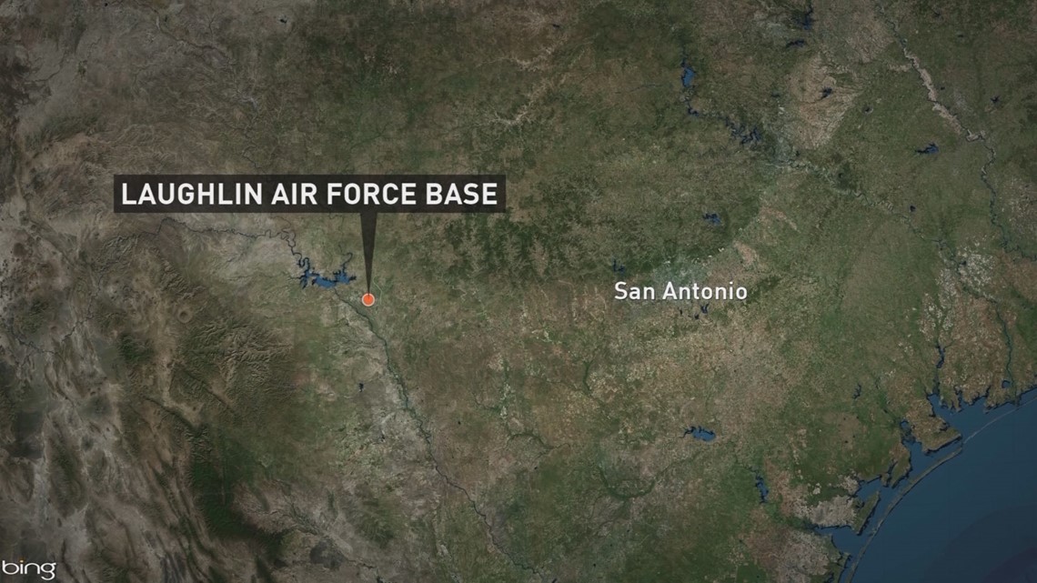 Pilot dies in 'supersonic jet' crash at Laughlin Air Force Base in