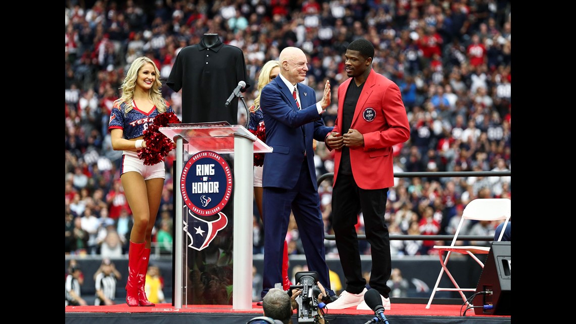 Houston Texans: Bob McNair honored before Monday's victory vs. Titans