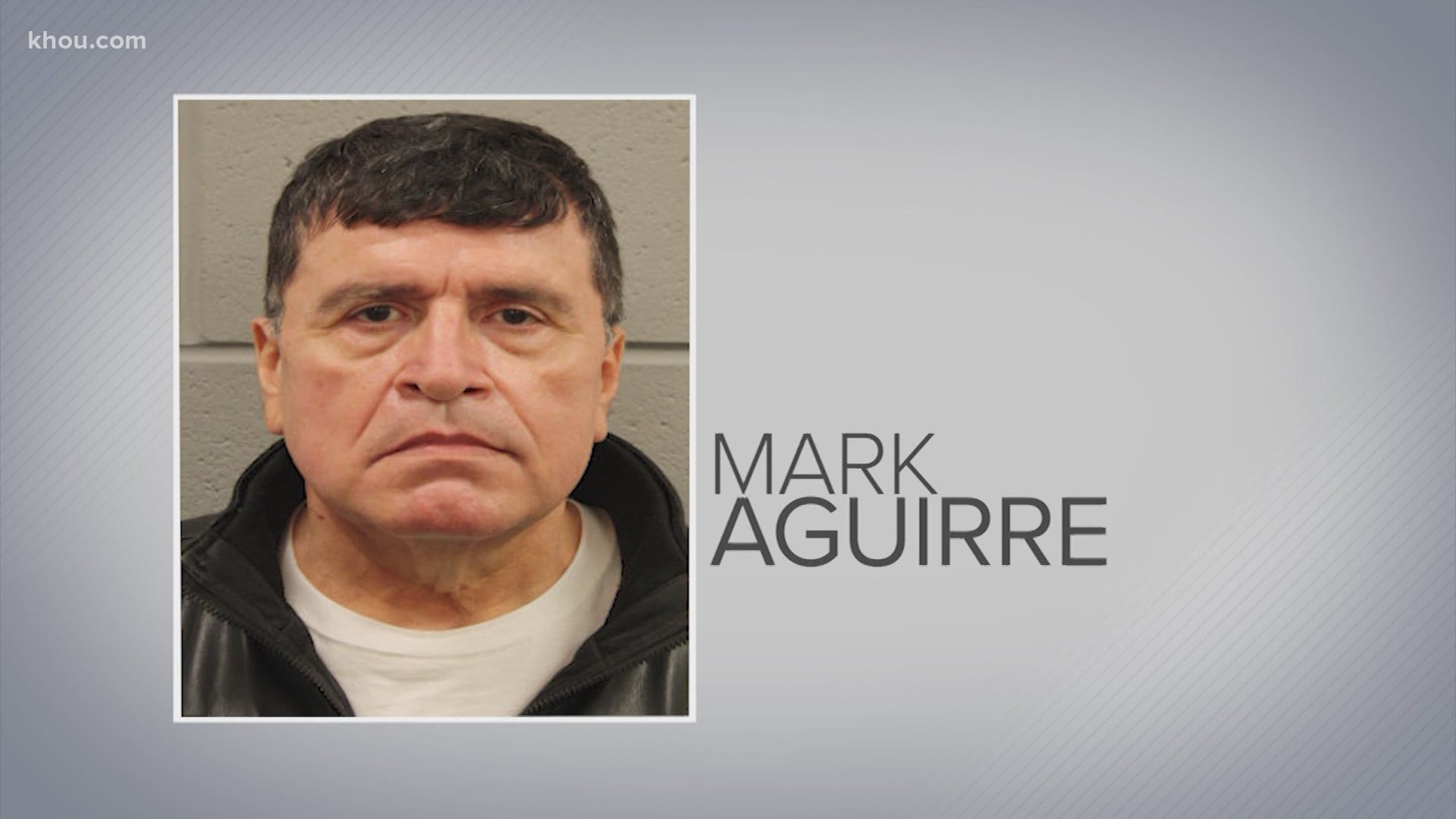 Investigators say Mark Anthony Aguirre, 63, caused an accident and held an innocent man at gunpoint while trying to prove voter fraud.