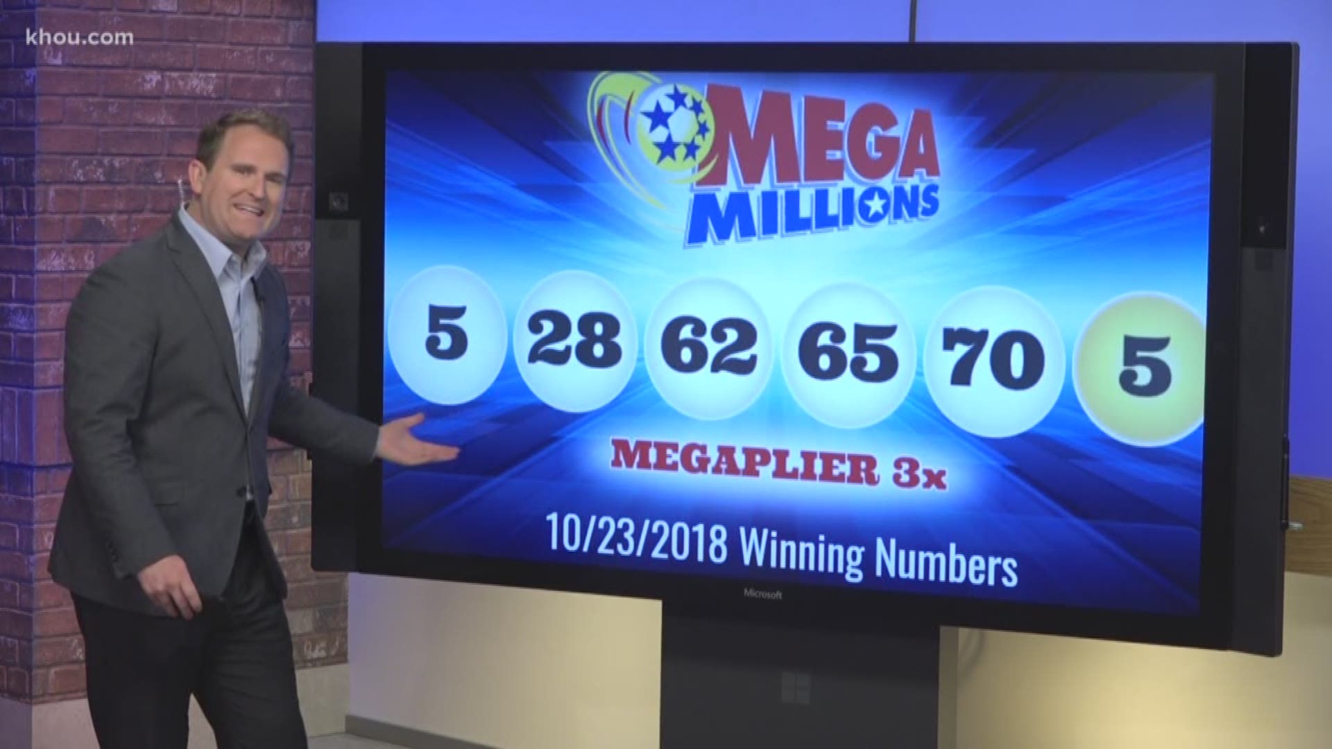 The jackpot ticket was purchased in South Carolina. KHOU 11's Doug Delony reports on the big winner.