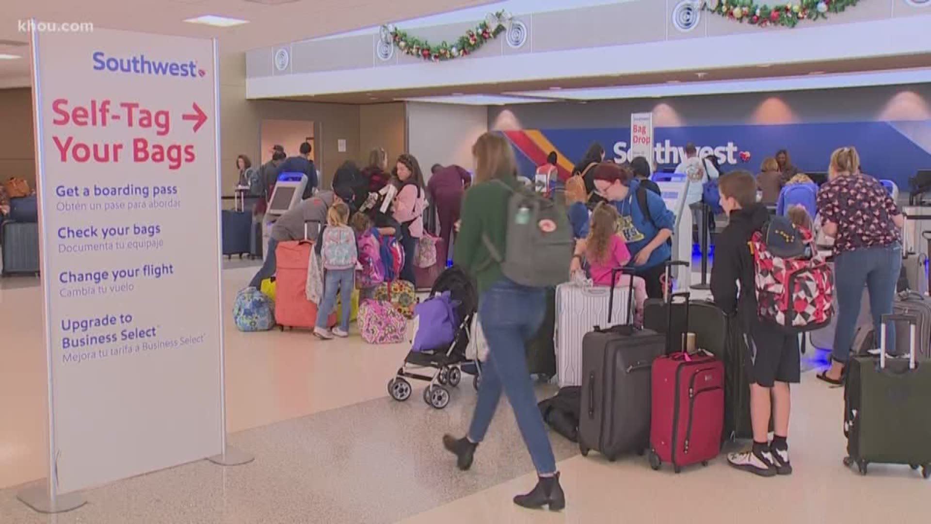Many Houstonians are getting an early start on one of the busiest travel times of the year.
