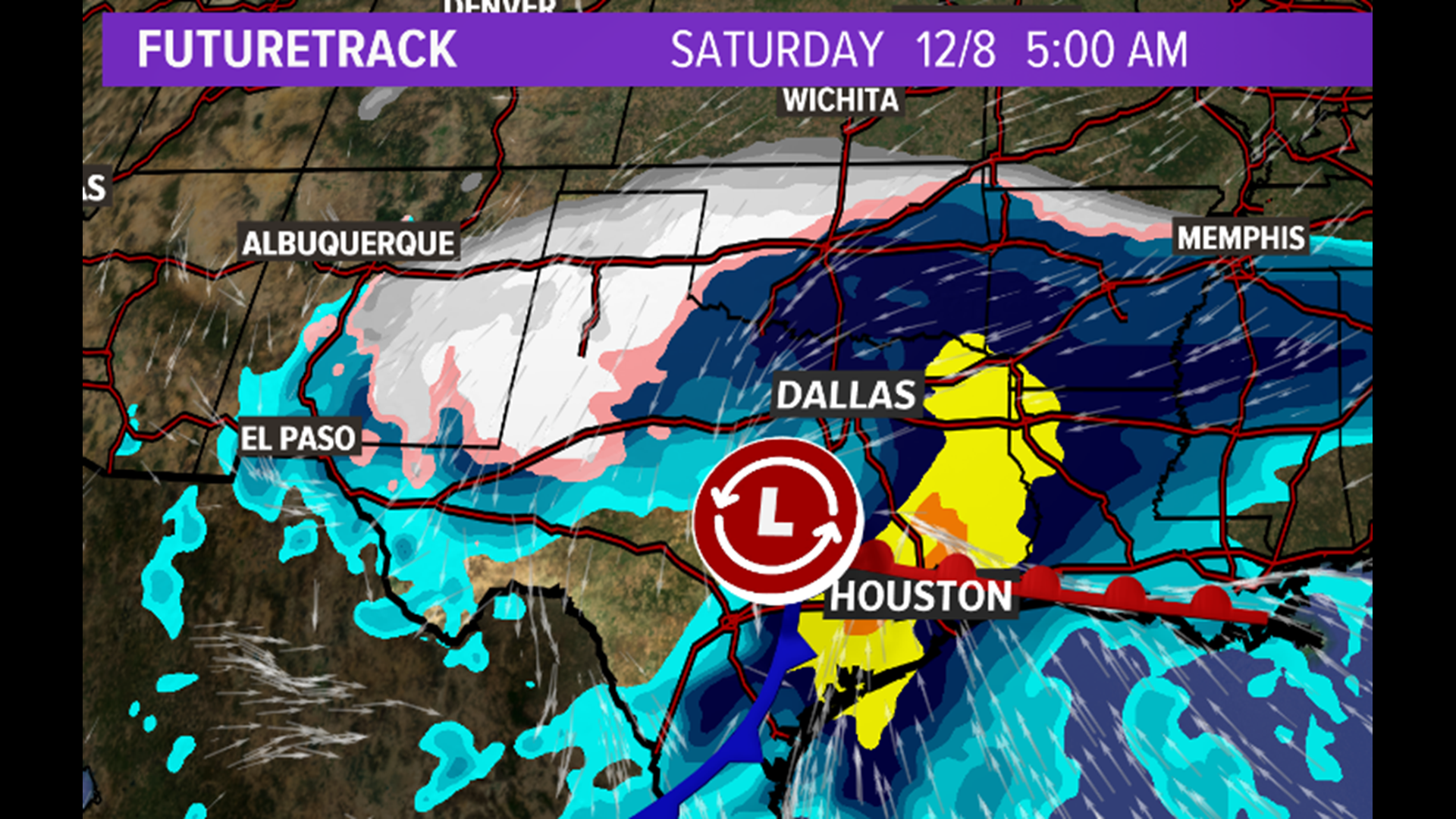 Cyclone Houston Houston Weather: Big storms Friday night into Saturday morning | khou.com