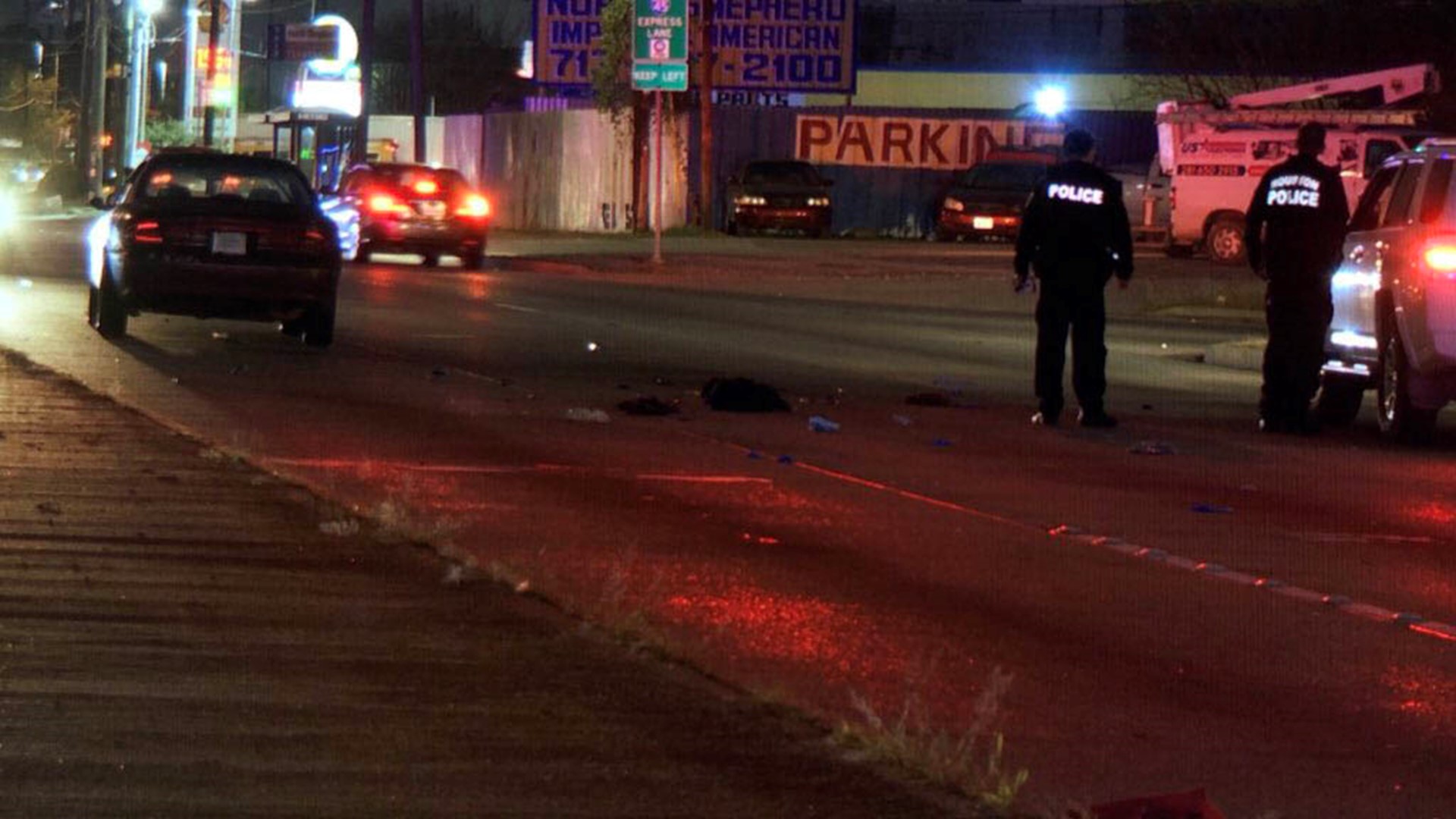 One hit, killed by car in north Houston | khou.com