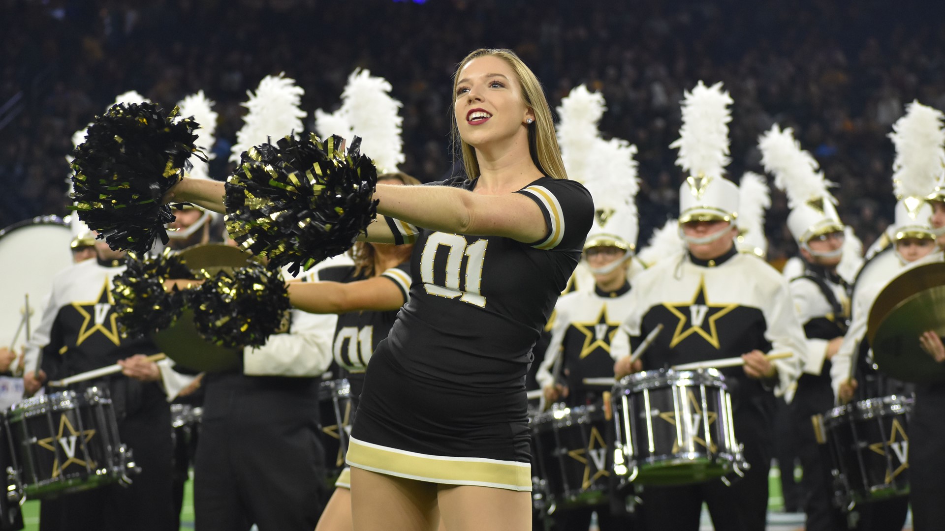 Photos Vanderbilt’s Cheerleaders, Dance Team & Marching Band at 2018