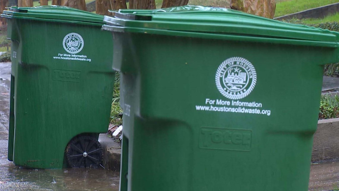 Don't put out your green bin today! Houston recycling still on modified