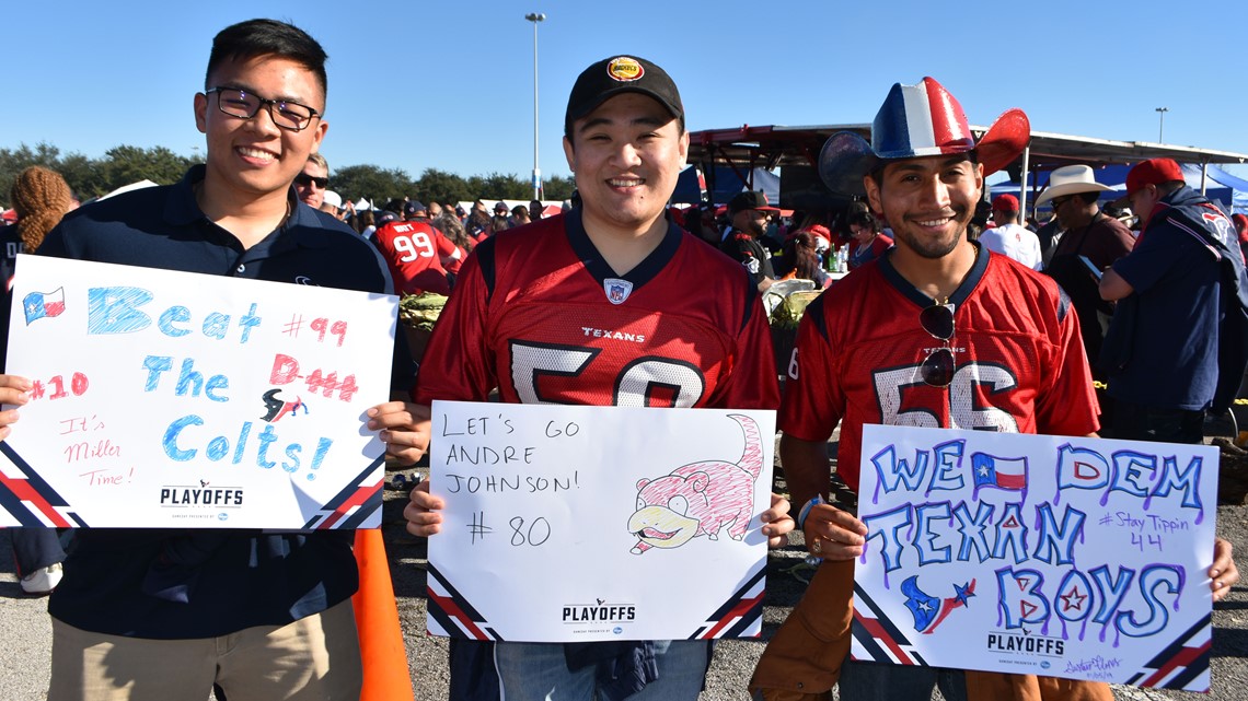 Photos: Fans tailgating at NRG for Texans-Colts game