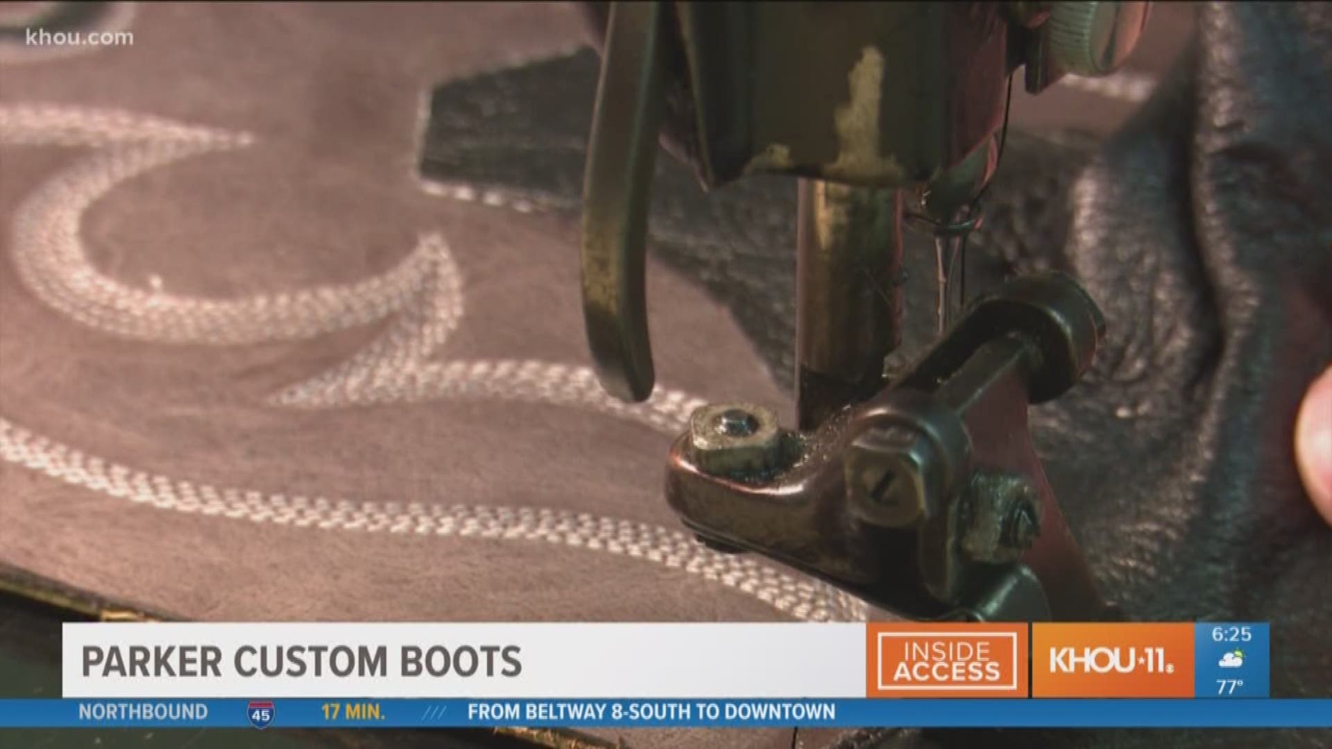 Brandi shows you what it takes to make a pair of custom cowboy boots