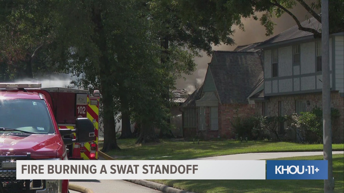 Man sets fire, barricades himself inside Kingwood home, during SWAT ...