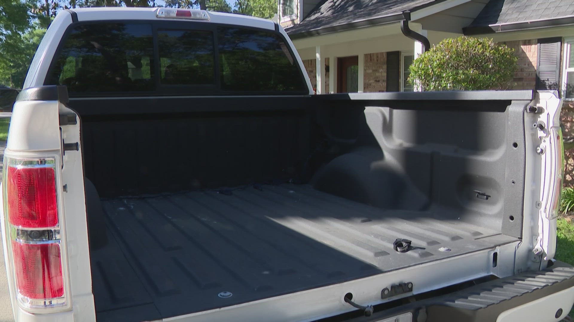A Kingwood man is warning others after his truck's tailgate was stolen twice in a matter of months--first in Porter, then in the Heights on Tuesday night.
