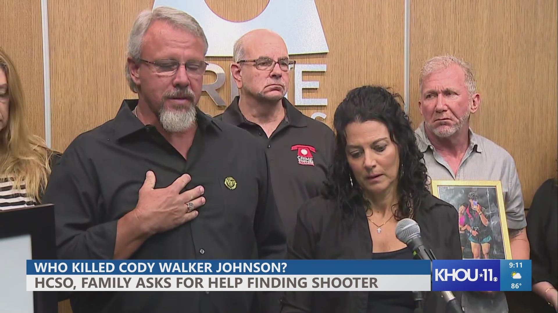 "My heart will never be the same without Cody," his mother, Amy Juneau, said through tears at Friday's news conference.