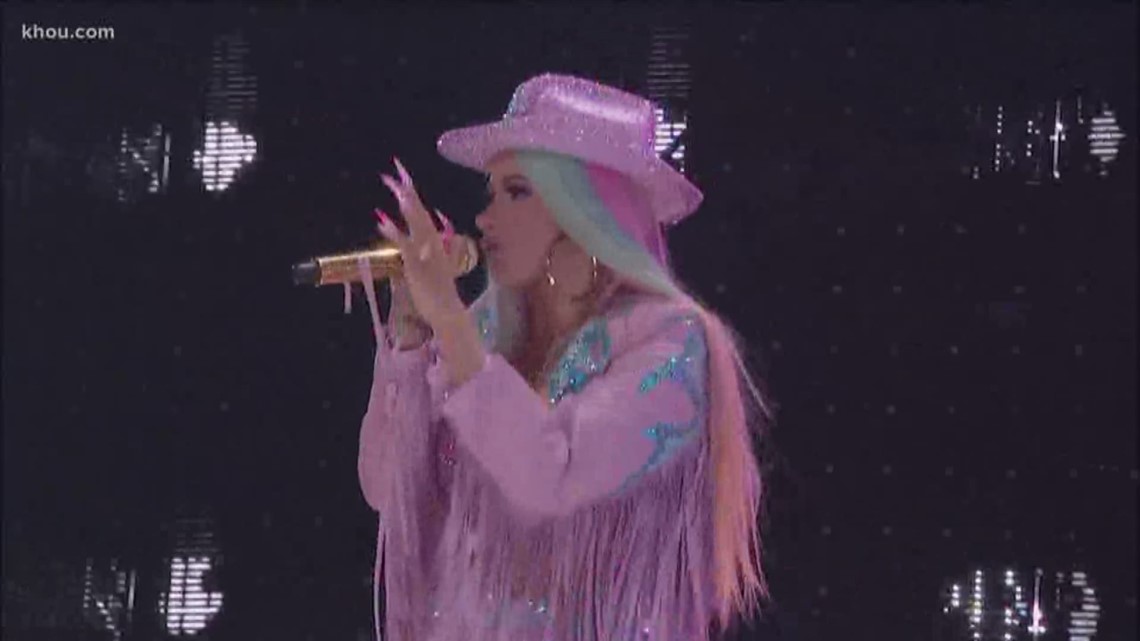 cardi b rodeo outfit