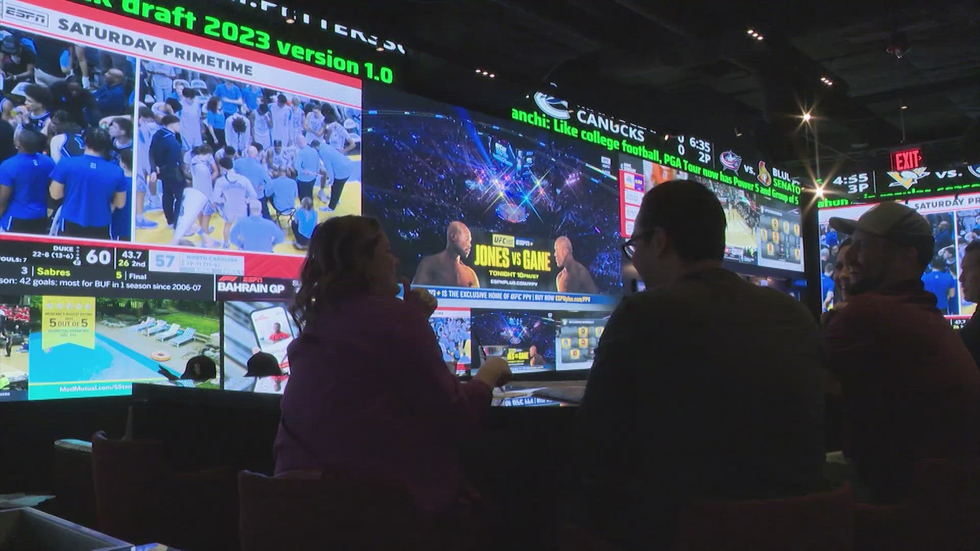 Since sports betting is illegal in Texas, avid sports fans flock to the Golden Nugget in Lake Charles, home of the state's largest sportsbook.