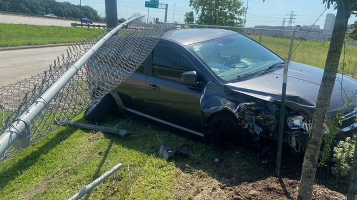 Bulldog Taken After Owner Crashes On I 10 In Houston Khou Com