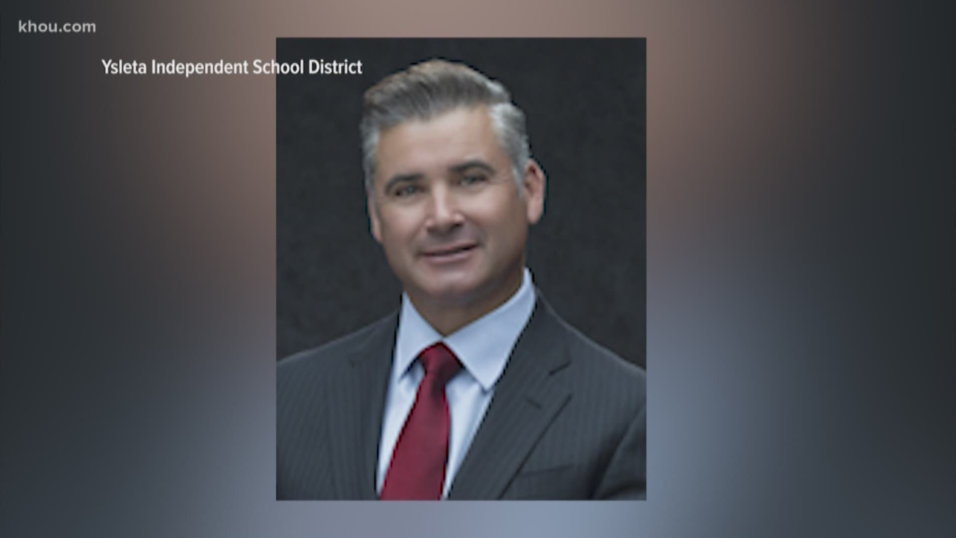 An El Paso school district has suspended its superintendent after San Antonio police reported he was inebriated at a Whataburger when he head-butted another superintendent.