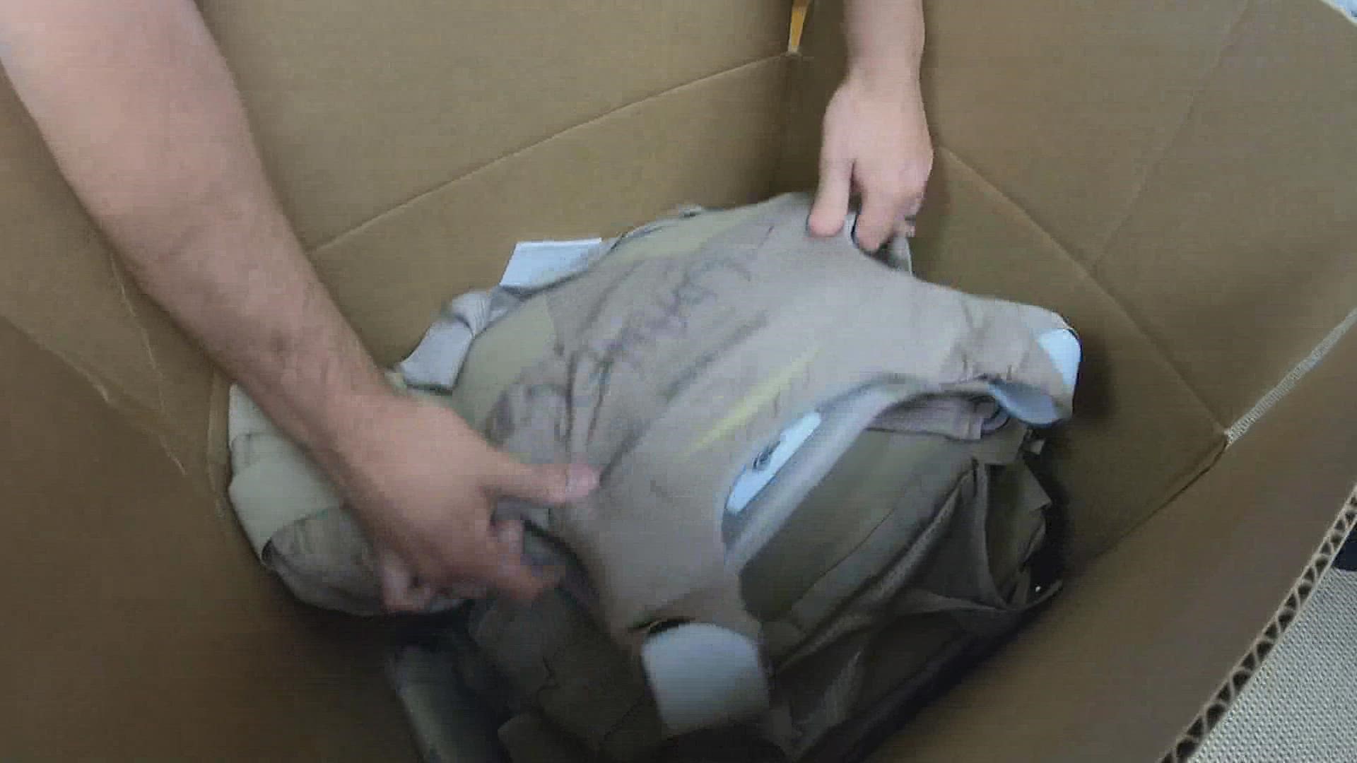 The Fort Bend County Sheriff's Office is donating body armor to help first responders in Ukraine.