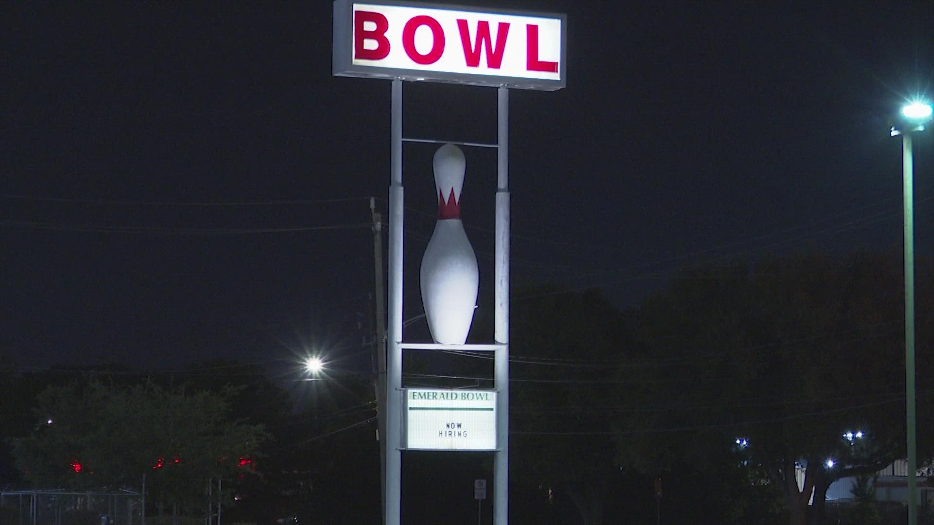 A second person was also shot at the bowling alley in the 9300 block of Boone Road and was able to walk into a hospital, authorities said.