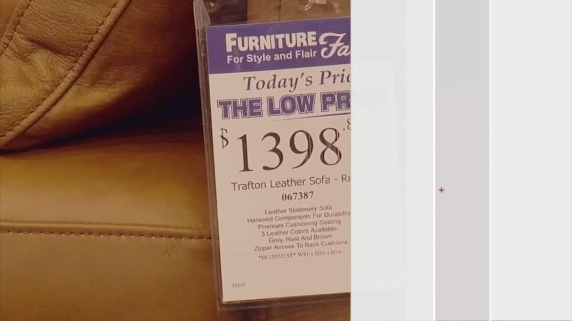 Many people could be looking to spruce up their homes for spring which means new furniture. But watch your budget, because major furniture sellers are raising prices