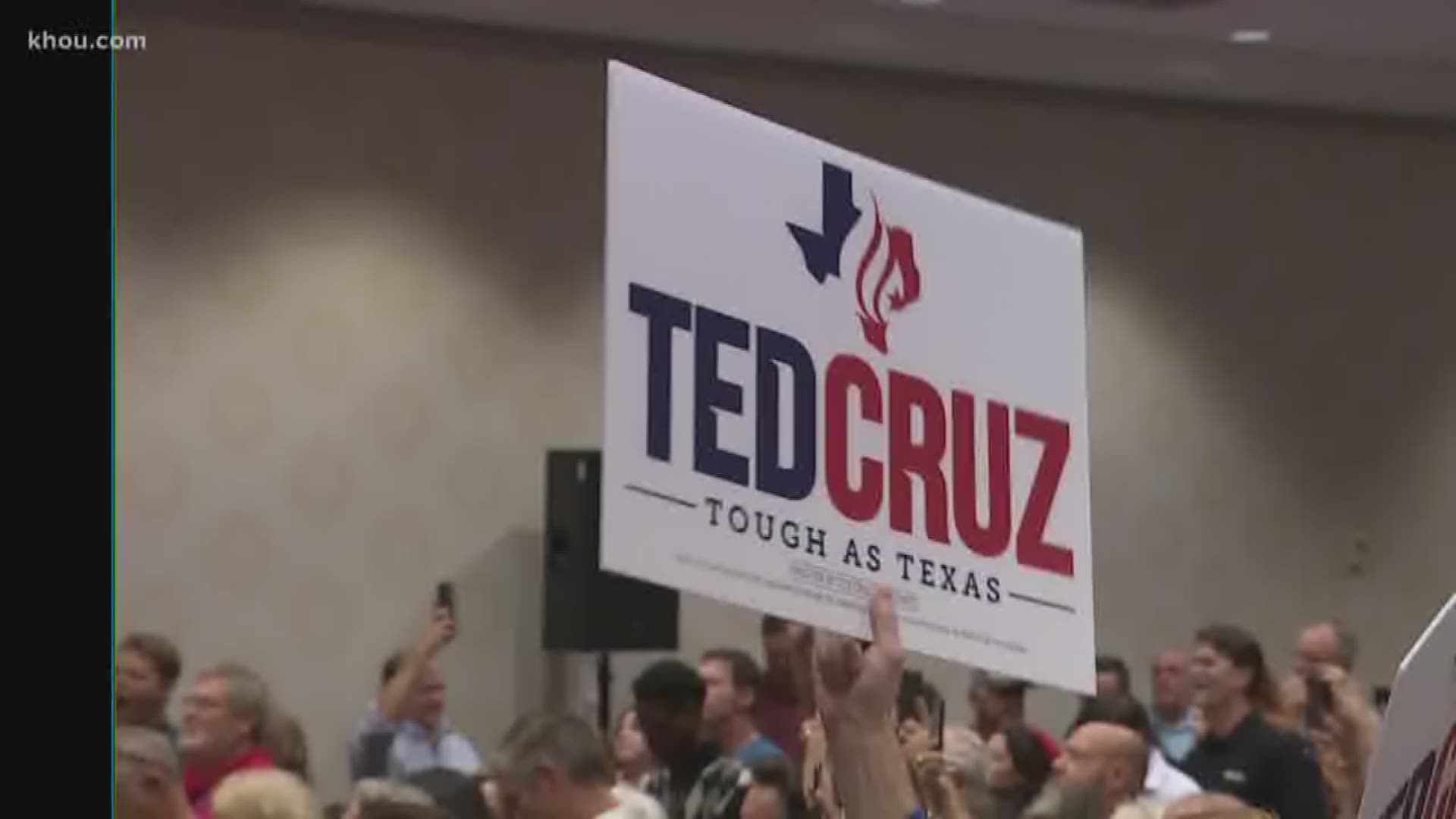 Rep. Beto O'Rourke is holding public events in Conroe and Sugar Land on Sunday. Sen. Ted Cruz is holding an early voting kickoff concert with Gov. Greg Abbott in Houston before his rally with President Trump Monday at the Toyota Center.