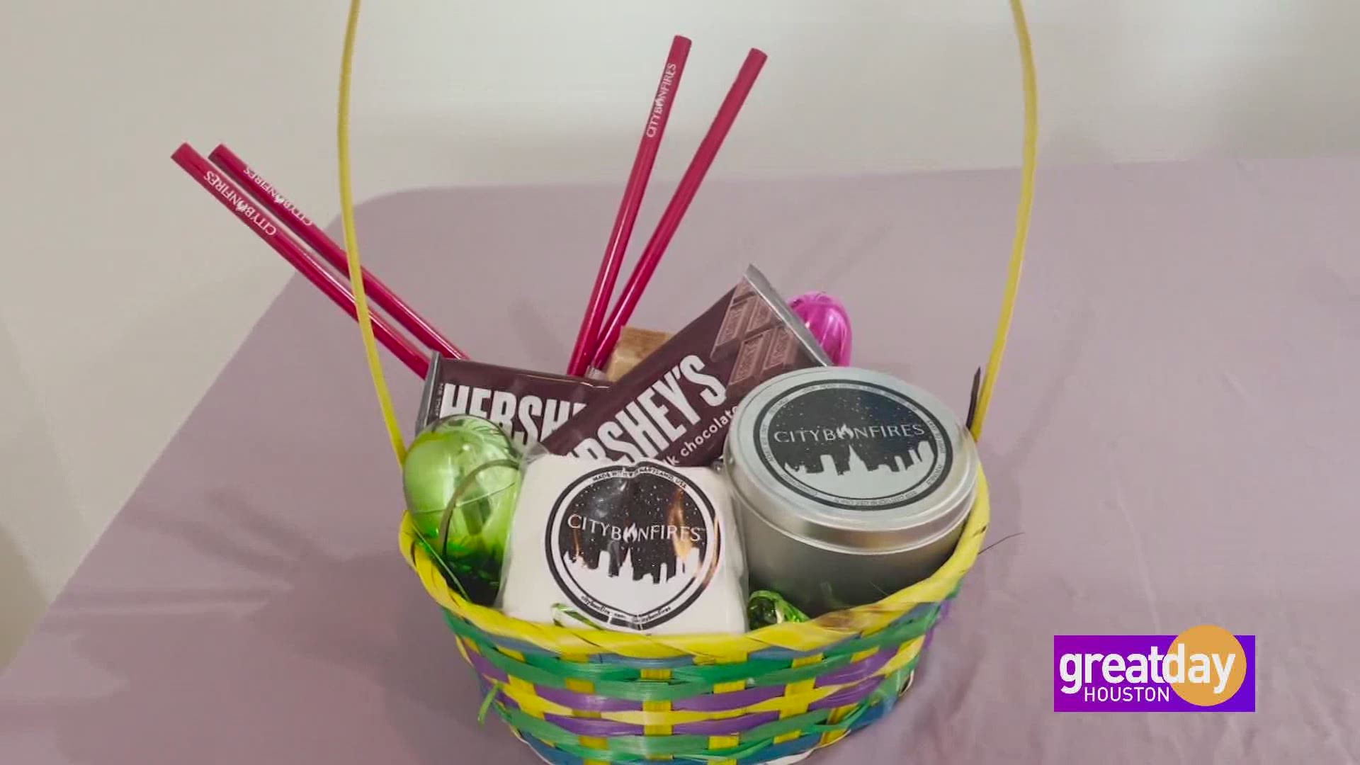 Lifestyle expert Lindsay Myers shows us Easter baskets the entire family can enjoy.