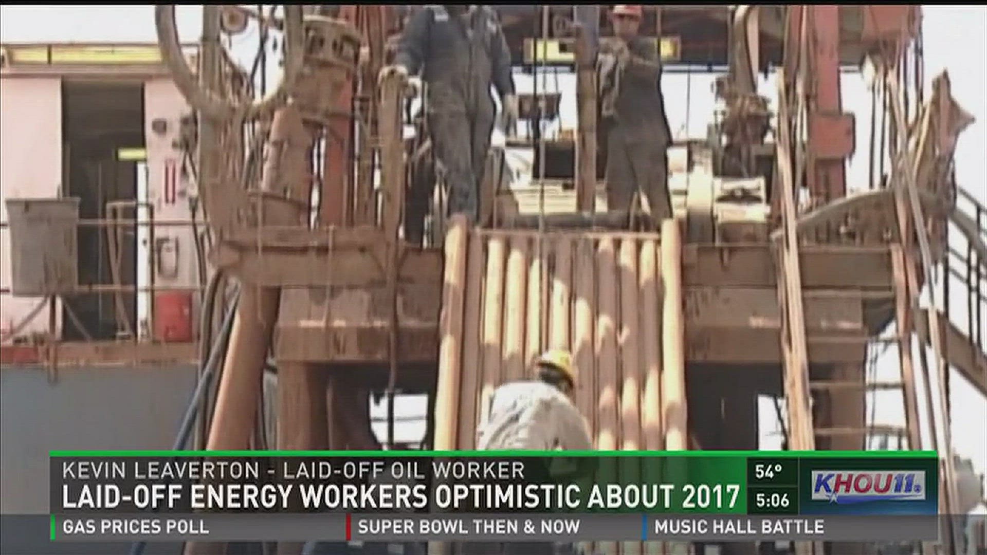 Laid off oil and gas workers optimistic about 2017