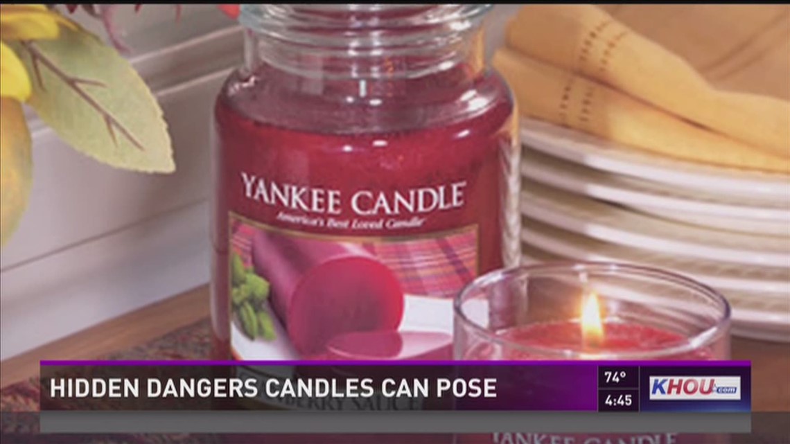 Hidden dangers candles can pose