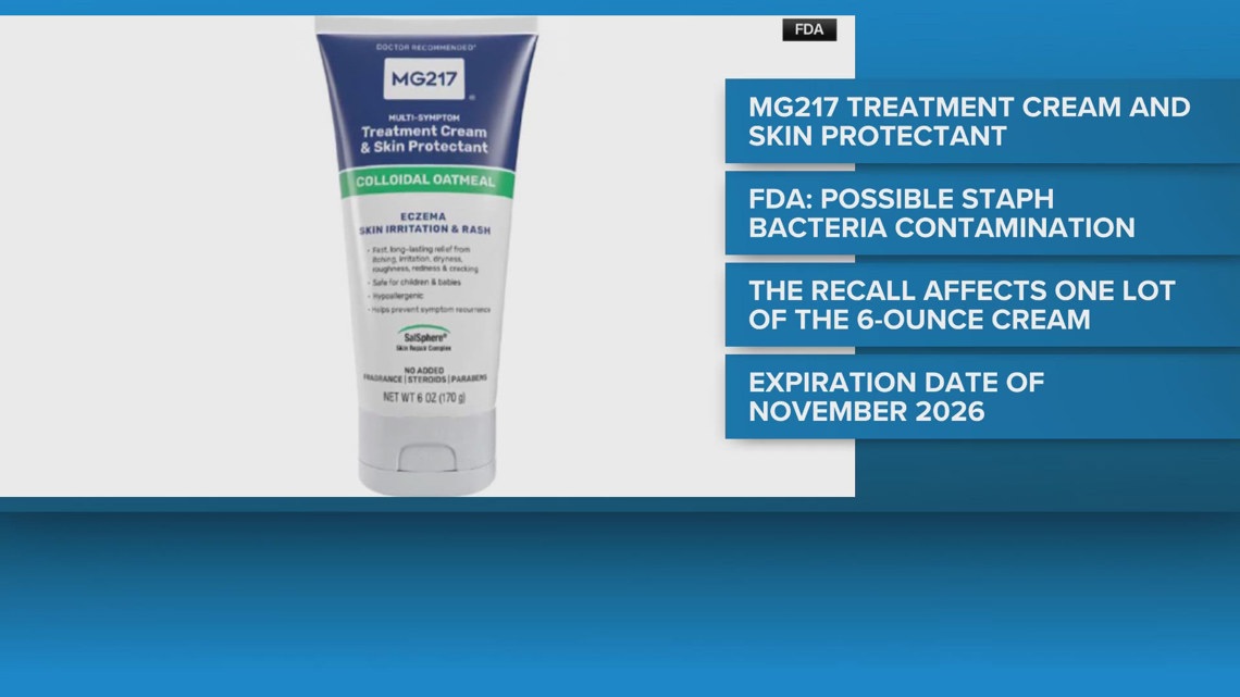 Exzema cream recalled due to dangerous bacteria contamination