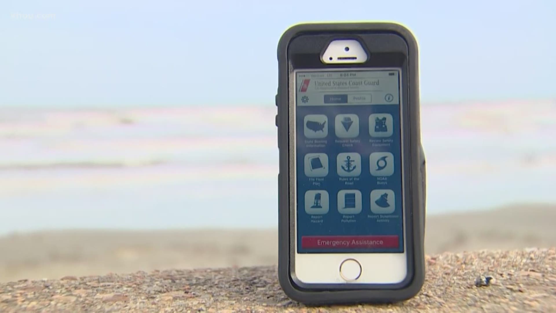 There are ways you can stay safe if you’re heading out on the water. The Coast Guard recommends downloading its app.