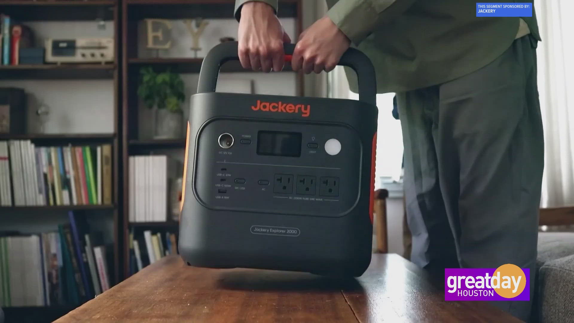 Cheryl Nelson, Natural Disaster Preparedness Expert, shares how the Jackery 2000 v2 Solar Generator can help you stay powered up during outages!