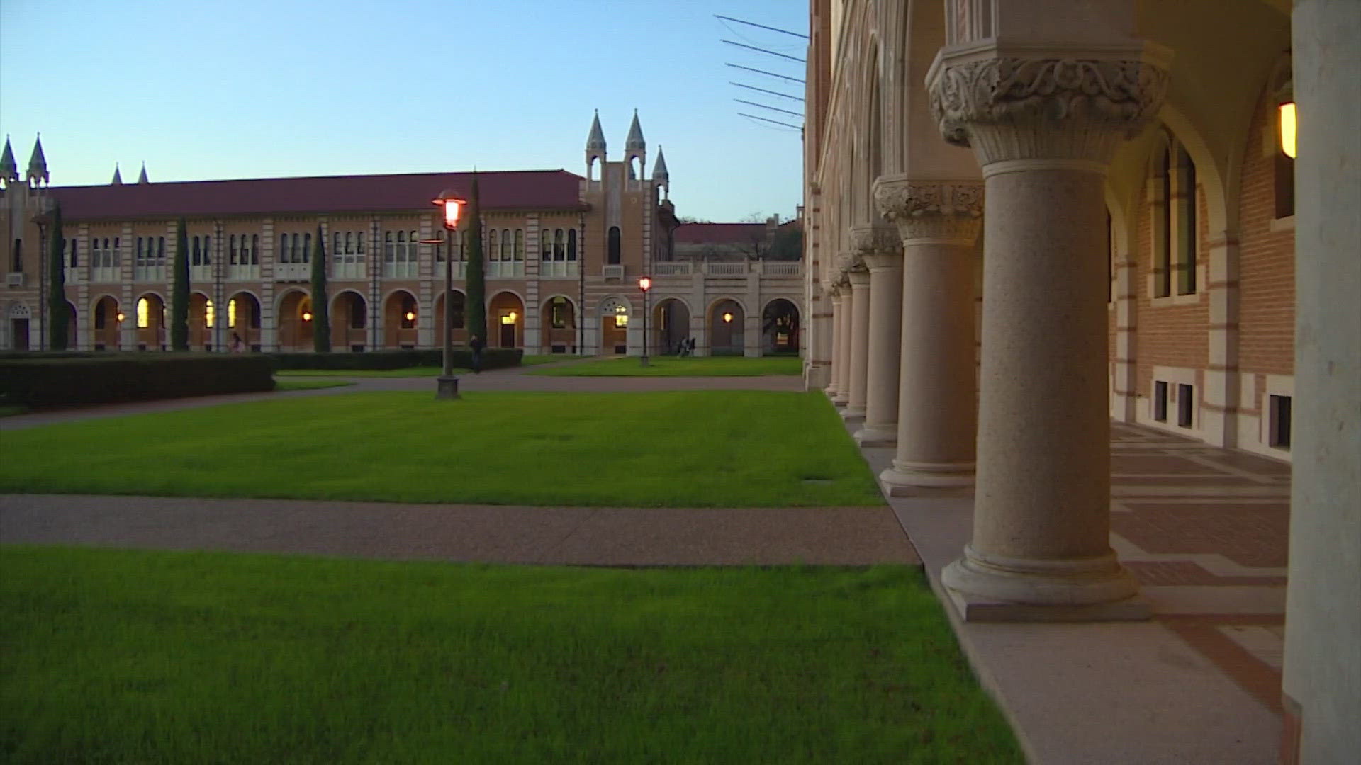 Rice University, Southern Methodist University and Baylor are the three Texas college campuses on a magazine's list of prettiest in the United States.