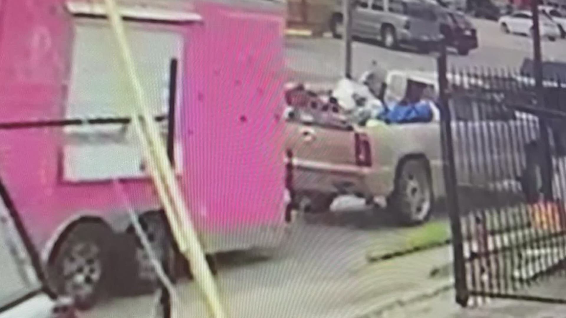 A stolen food truck was caught on camera, but thanks to the help from social media, the owners got it back!