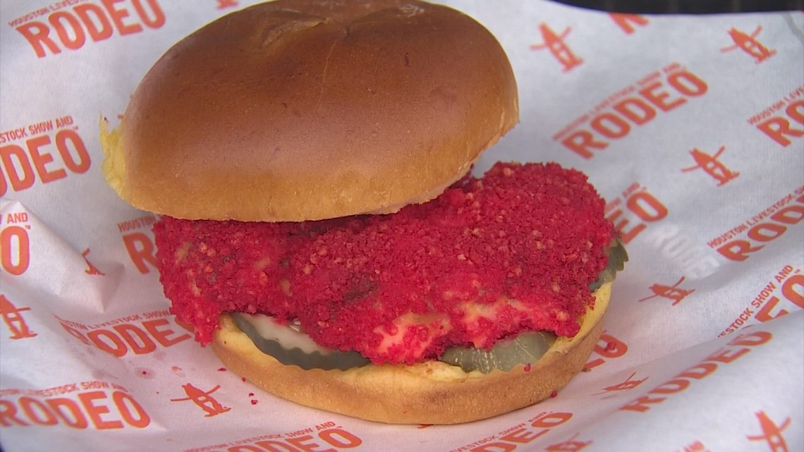 RodeoHouston food: From Captain Crunch Chicken Sandwich to Hot Cheeto Cheese Pickle Pizza